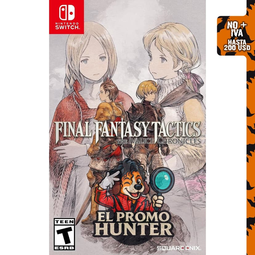 FINAL FANTASY TACTICS –The Ivalice Chronicles– Amazon Exclusive Edition para Nintendo Switch.