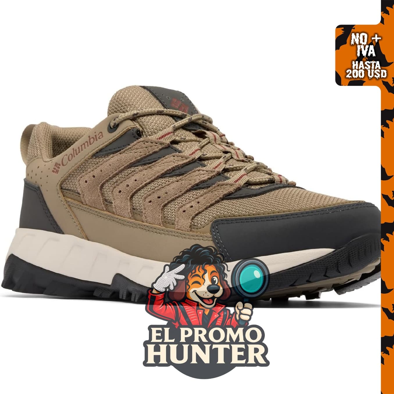 Columbia Strata Trail Low para hombre, zapato de senderismo.
