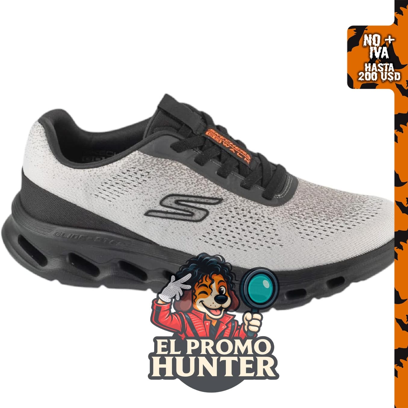 Skechers Men's Go Walk Glide Step 2.0 Vic Sneaker, calzado deportivo para hombre.