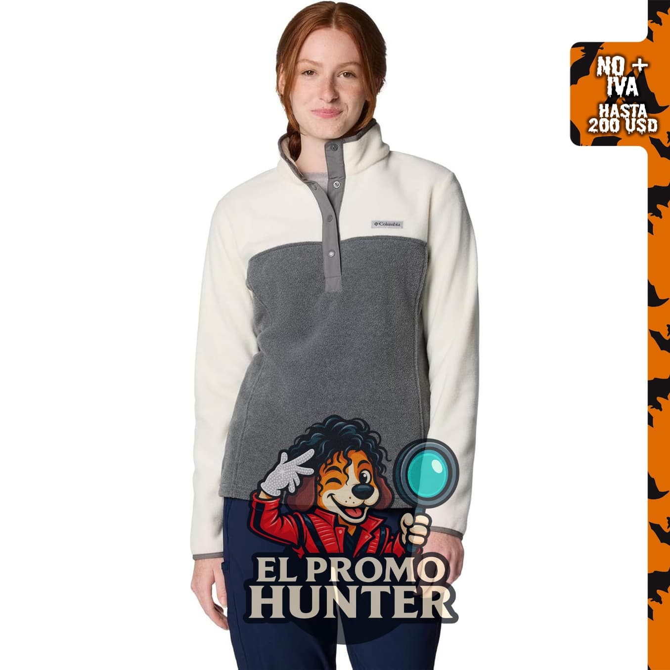 Columbia Benton Springs 1/2 Snap Pull Over II para mujer.