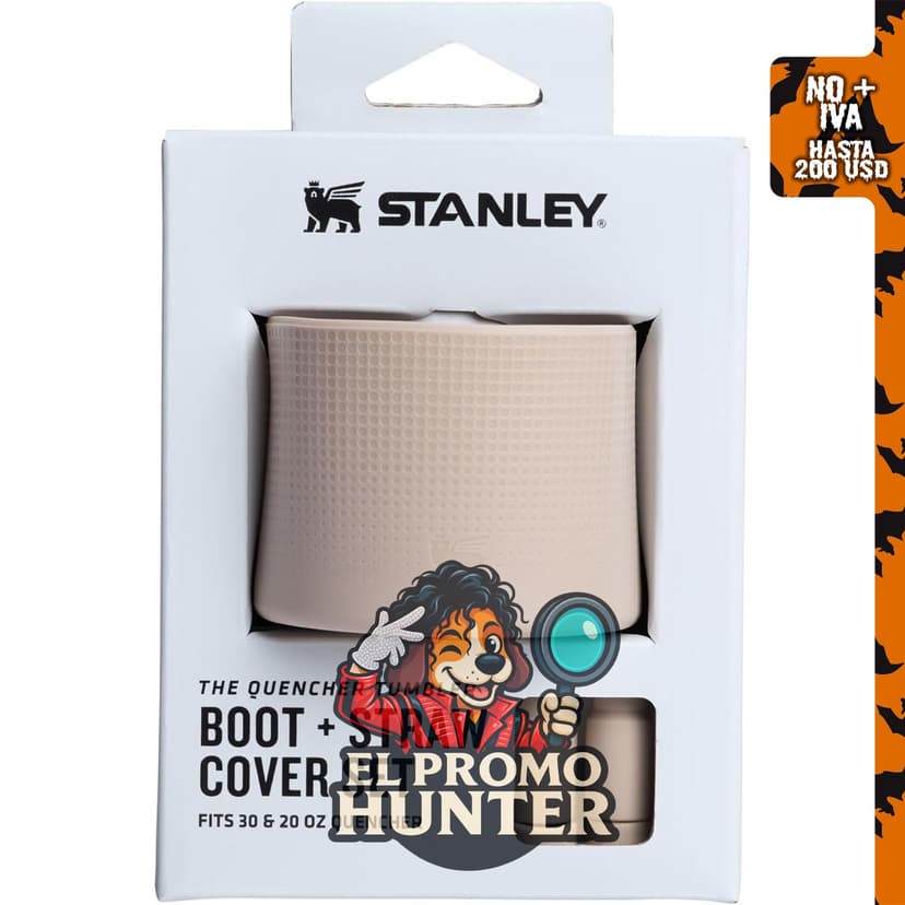 Stanley Quencher Bota y Tapa con Pajita, juego de accesorios para vaso de acero inoxidable.