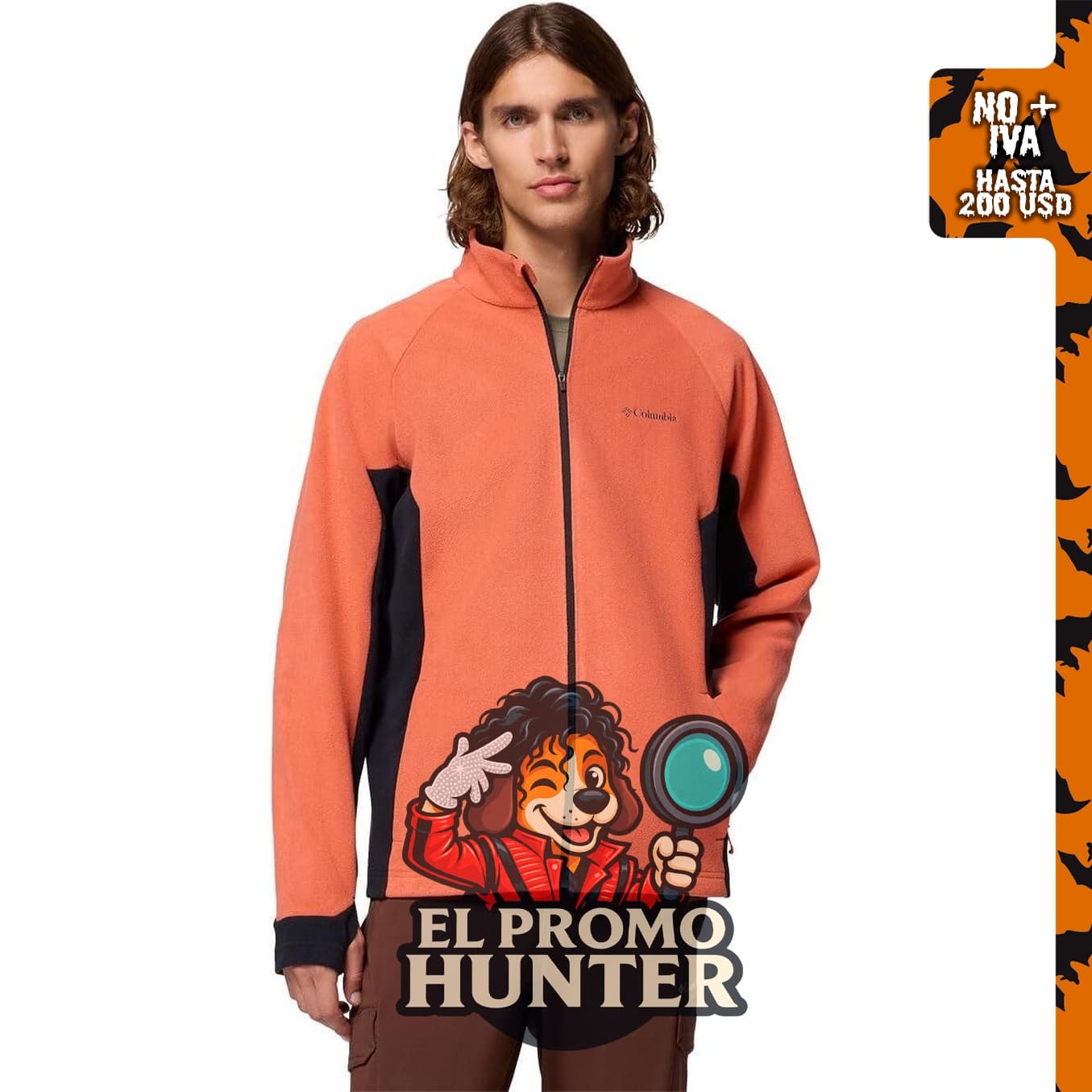 Columbia Arctic Peak - Sudadera con cremallera completa para hombre.