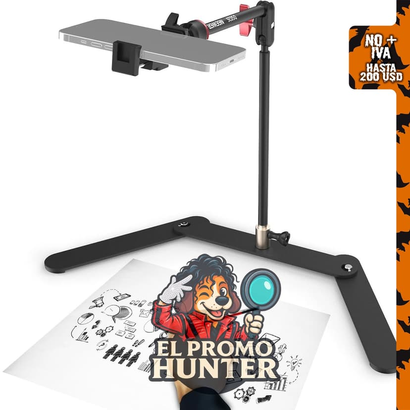 NEEWER DS026 soporte de trípode para teléfono de escritorio con cabeza.