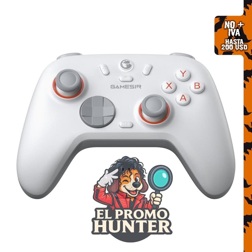 GameSir Nova Lite 2 Controlador Inalámbrico para PC con Sticks de Efecto Hall