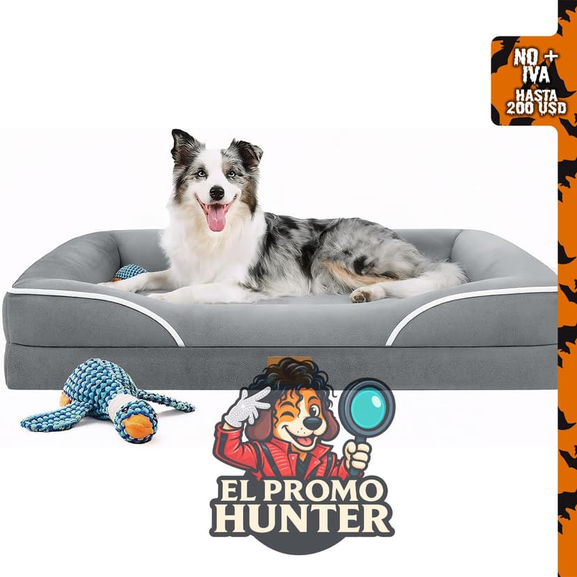 Homemate Cama ortopédica para perros de gran tamaño.
