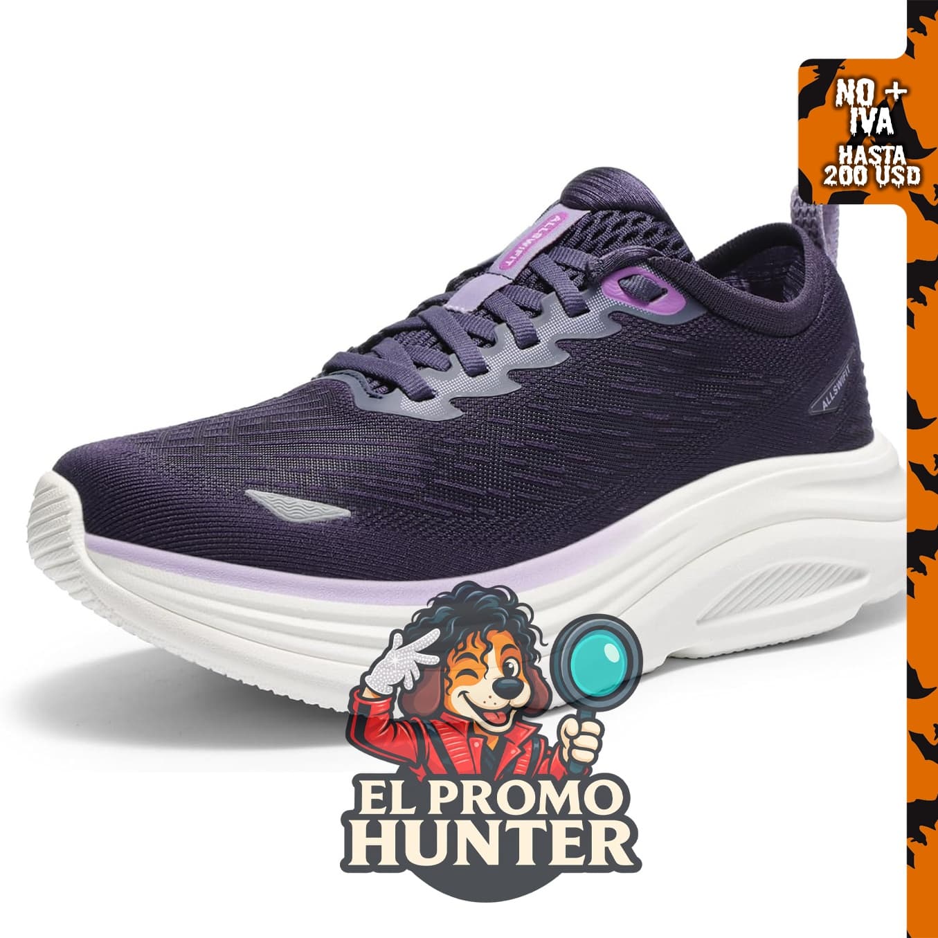 ALLSWIFIT Zapatos para caminar para mujer, tenis para correr.