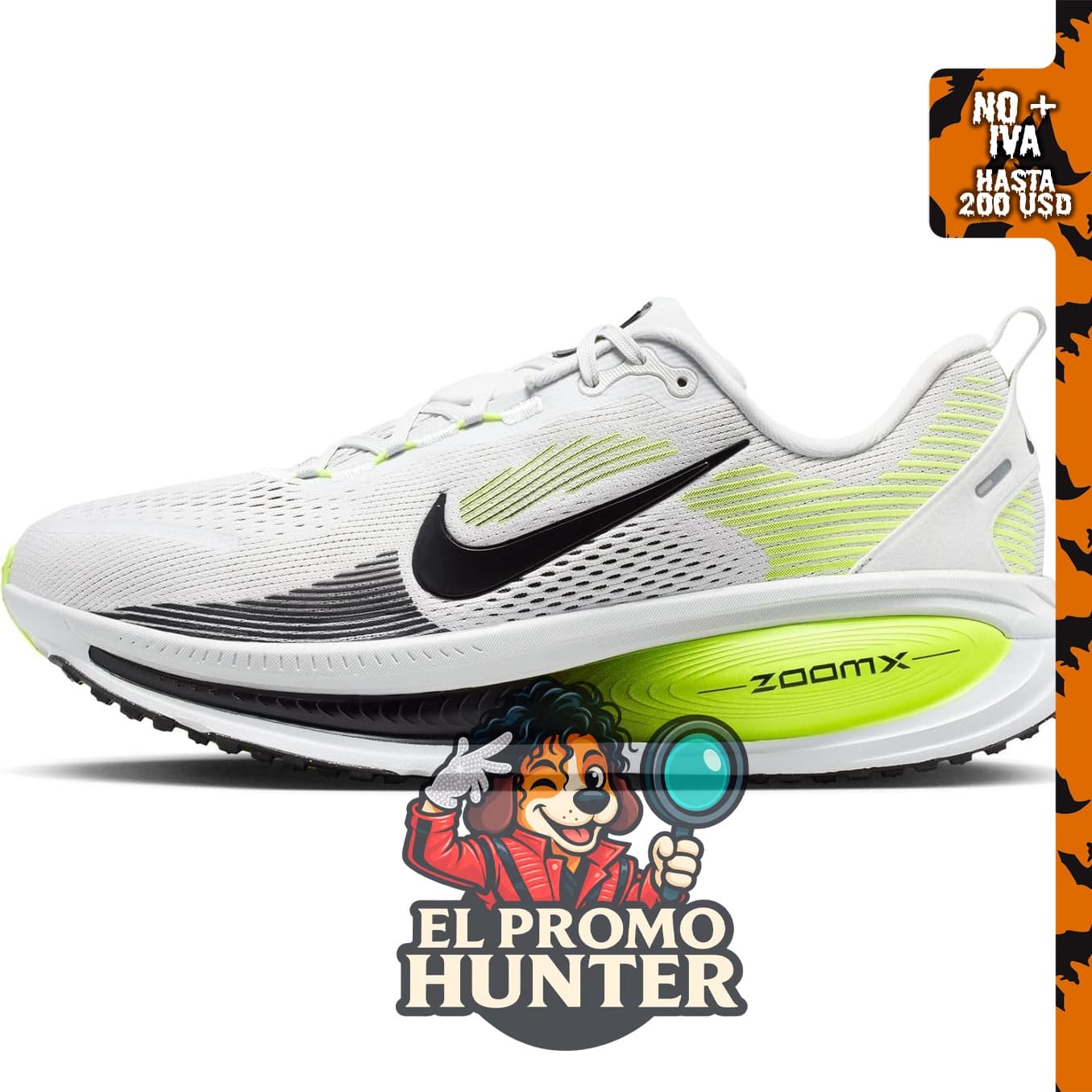 Tenis de correr Nike Vomero 18 para hombre.