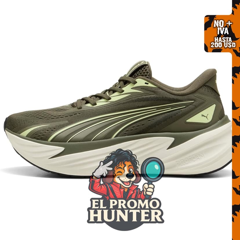 PUMA Zapatos deportivos con cordones Maxima Pro para hombre.