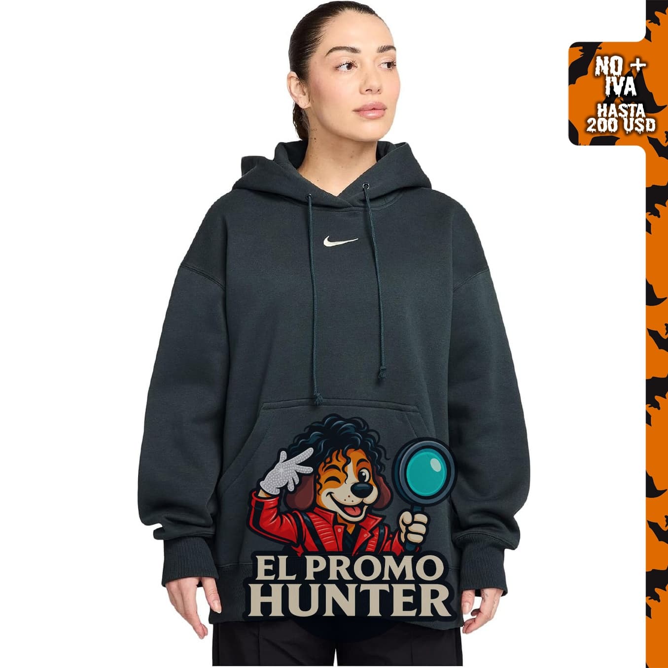 Sudadera con capucha de forro polar Nike Phoenix Sportswear para mujer.