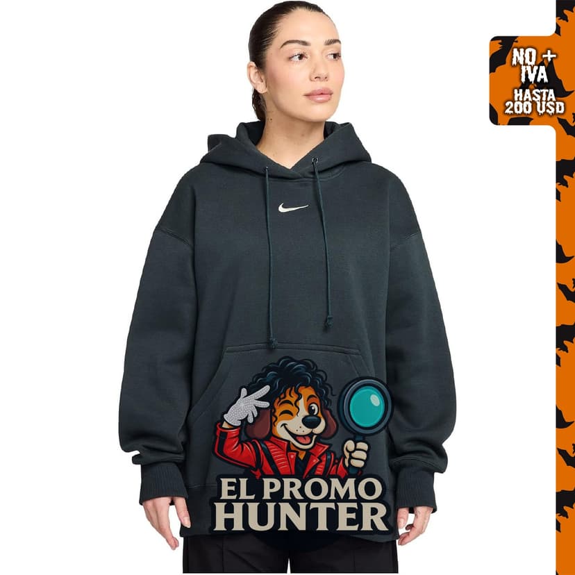 Sudadera con capucha de forro polar Nike Phoenix Sportswear para mujer.