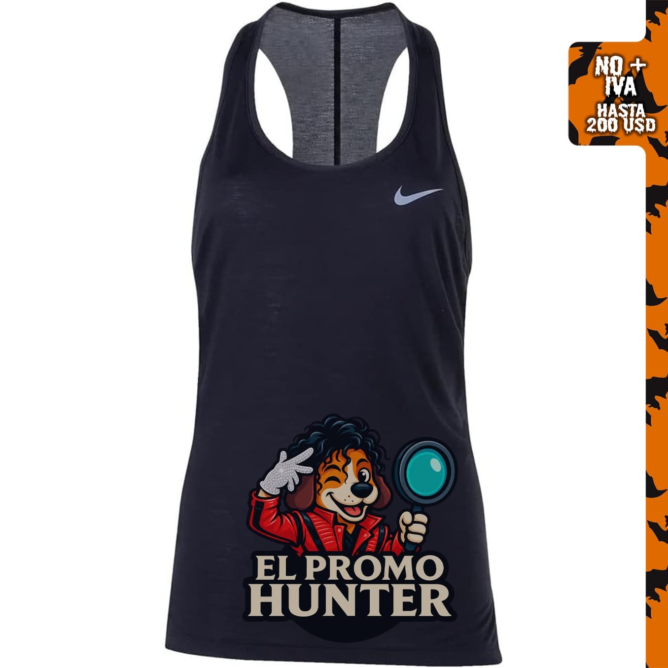 Nike Camiseta sin mangas de yoga para mujer.