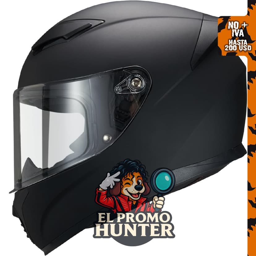 Casco de motocicleta de cara completa WS-607, aprobado por el DOT, para adultos.