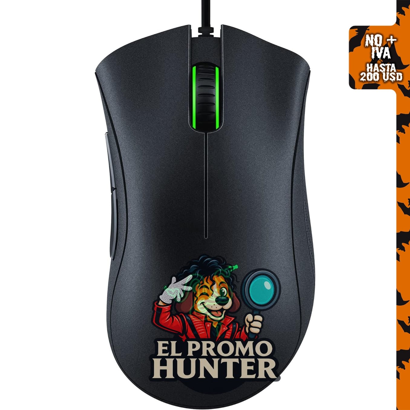 Razer DeathAdder Essential - Mouse con cable para juegos.