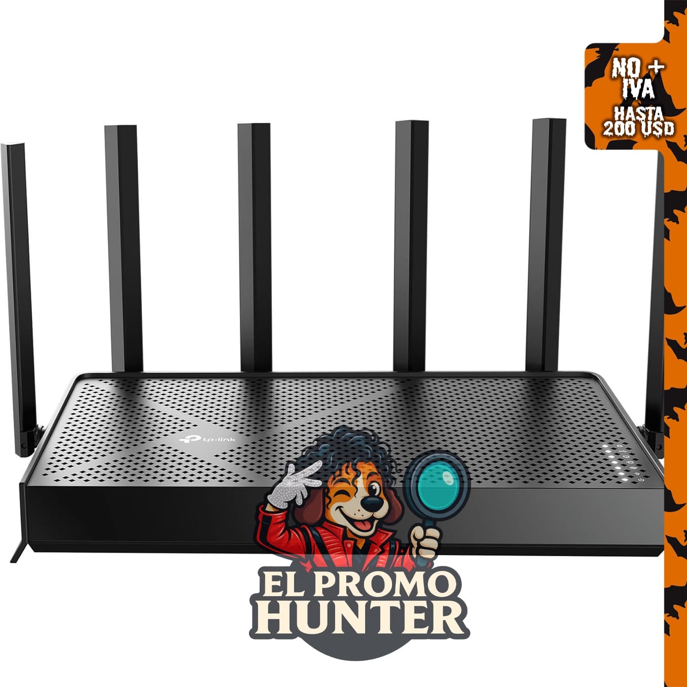 TP-Link Router WiFi 7 de doble banda BE6500 (BE400)