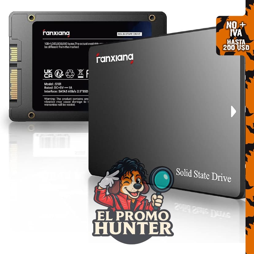 fanxiang S101 1TB SSD SATA III, unidad interna de estado sólido.
