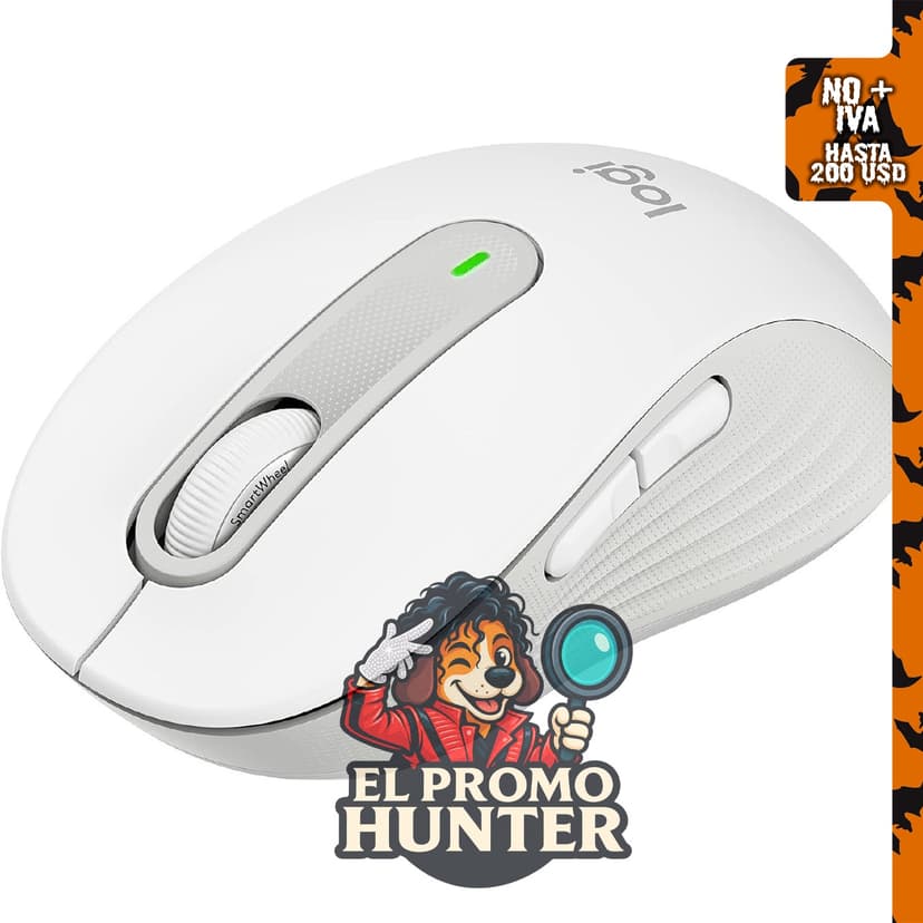 Logitech Signature M650 - Ratón inalámbrico de tamaño pequeño a mediano.