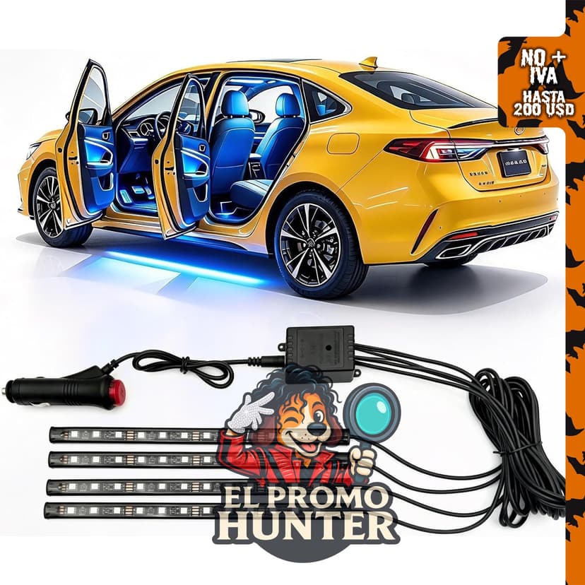 Luces LED para interiores de automóvil, accesorios de iluminación.