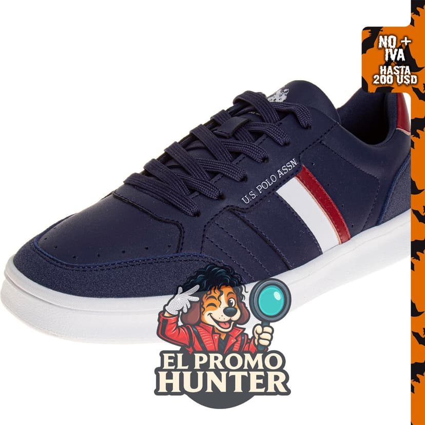 U.S. Polo Assn. Zapatillas de vestir semiformales casuales para hombre.