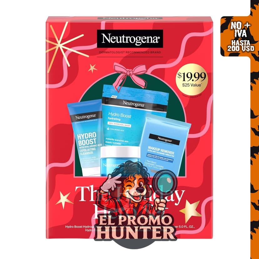 Neutrogena Set de regalo para el cuidado de la piel Holiday Hero, 4