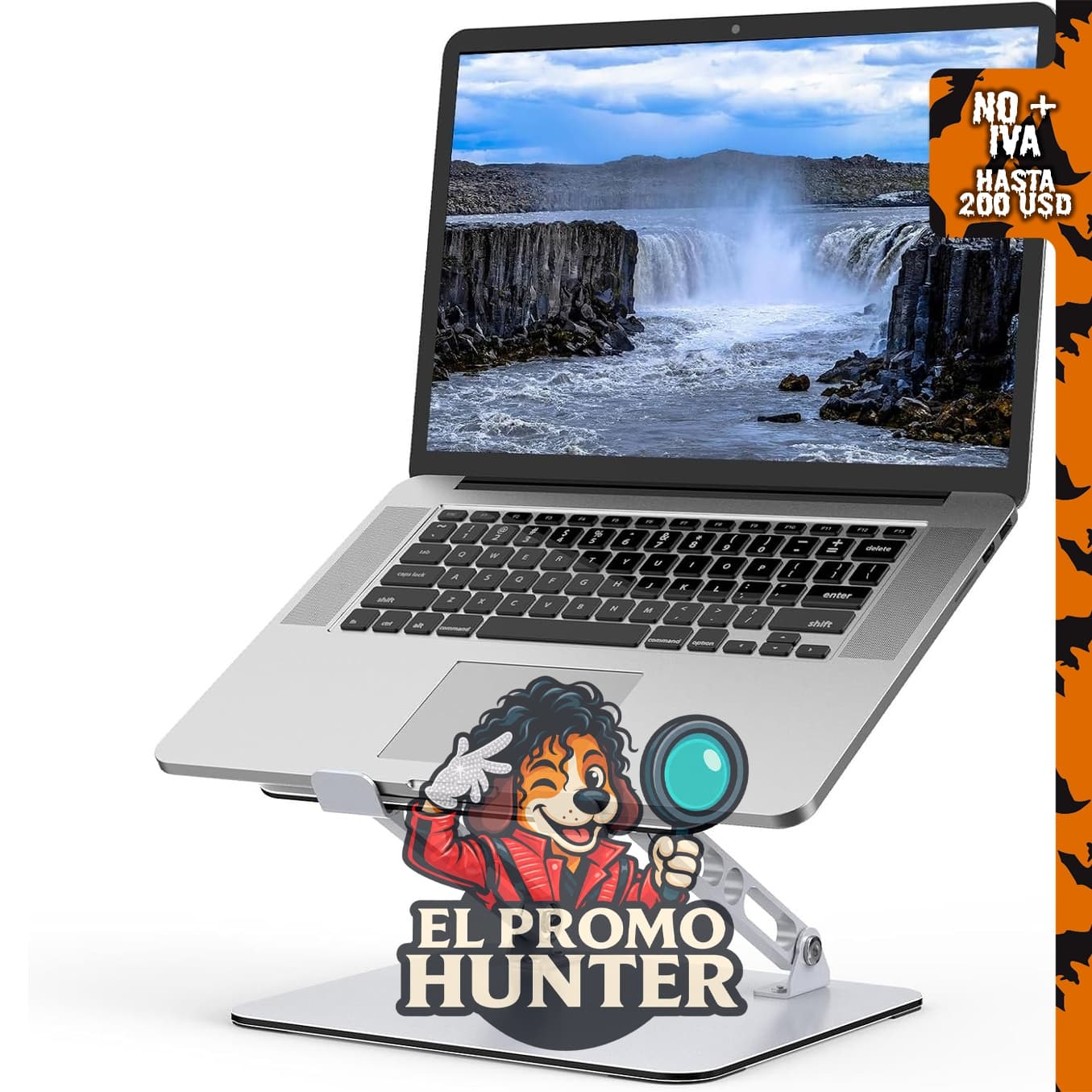 Soporte elevador ajustable para laptop Gogoonike.
