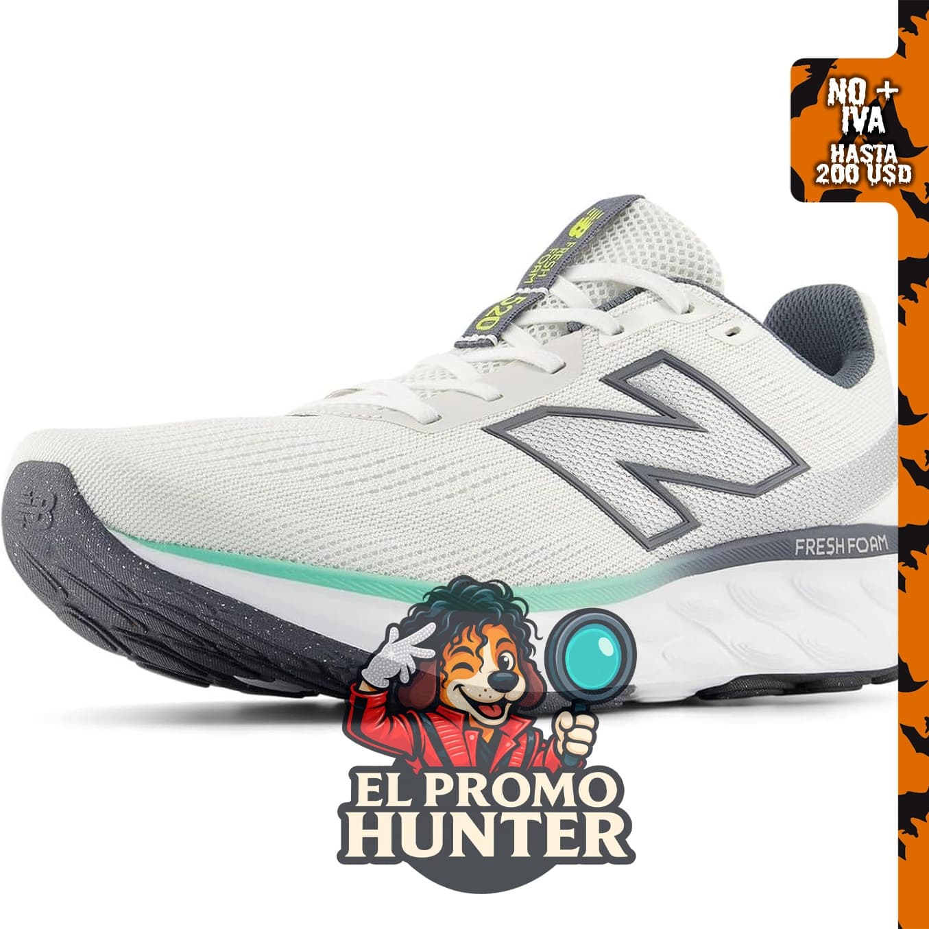 New Balance Zapatillas de correr Fresh Foam 520 v9 para hombre.