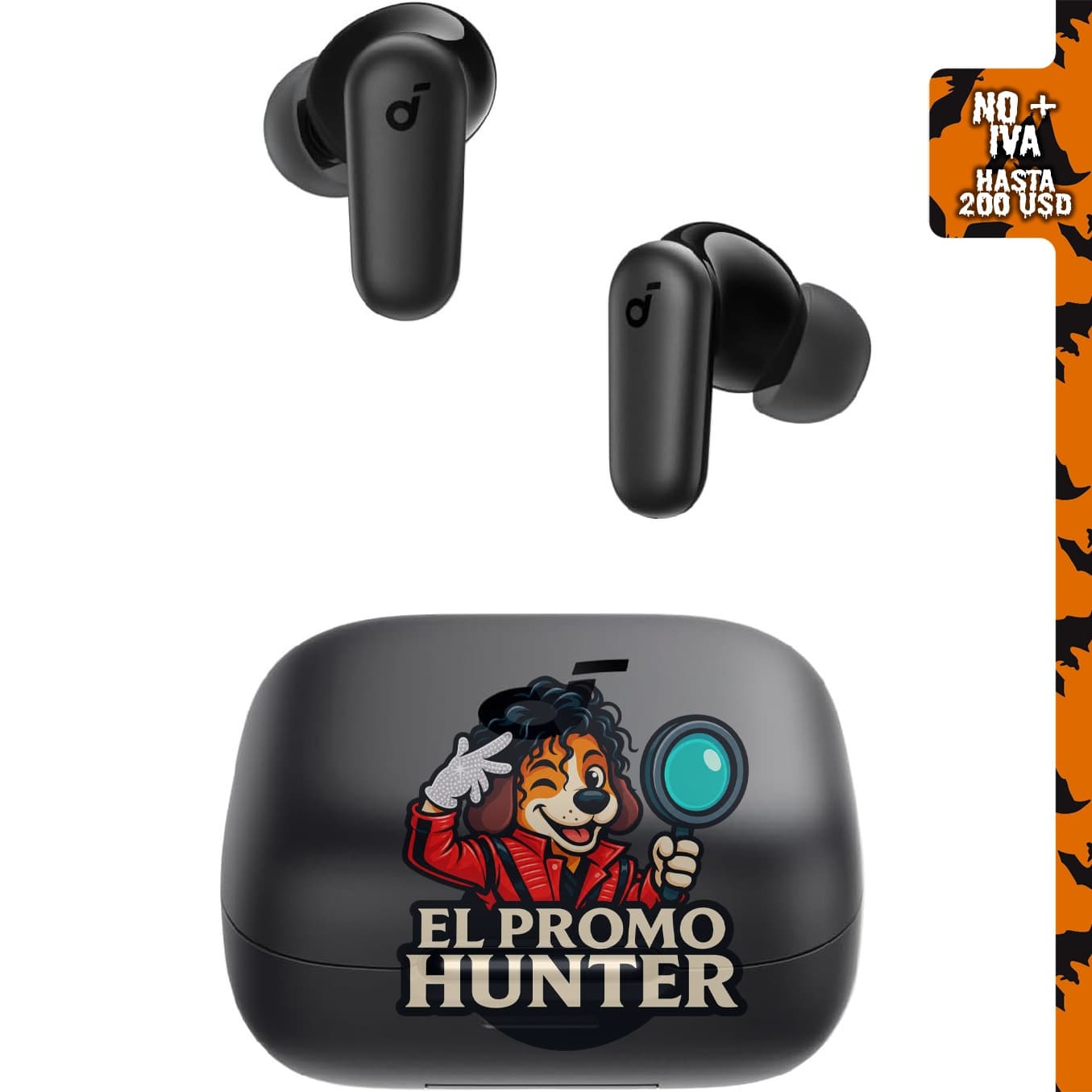 Soundcore P30i de Anker, auriculares con cancelación de ruido, 45 horas de reproducción y estuche 2 en 1.
