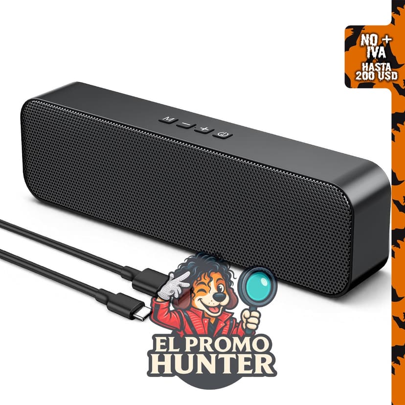 Altavoces de computadora Bluetooth para PC de escritorio, alimentados por USB, con entrada auxiliar.