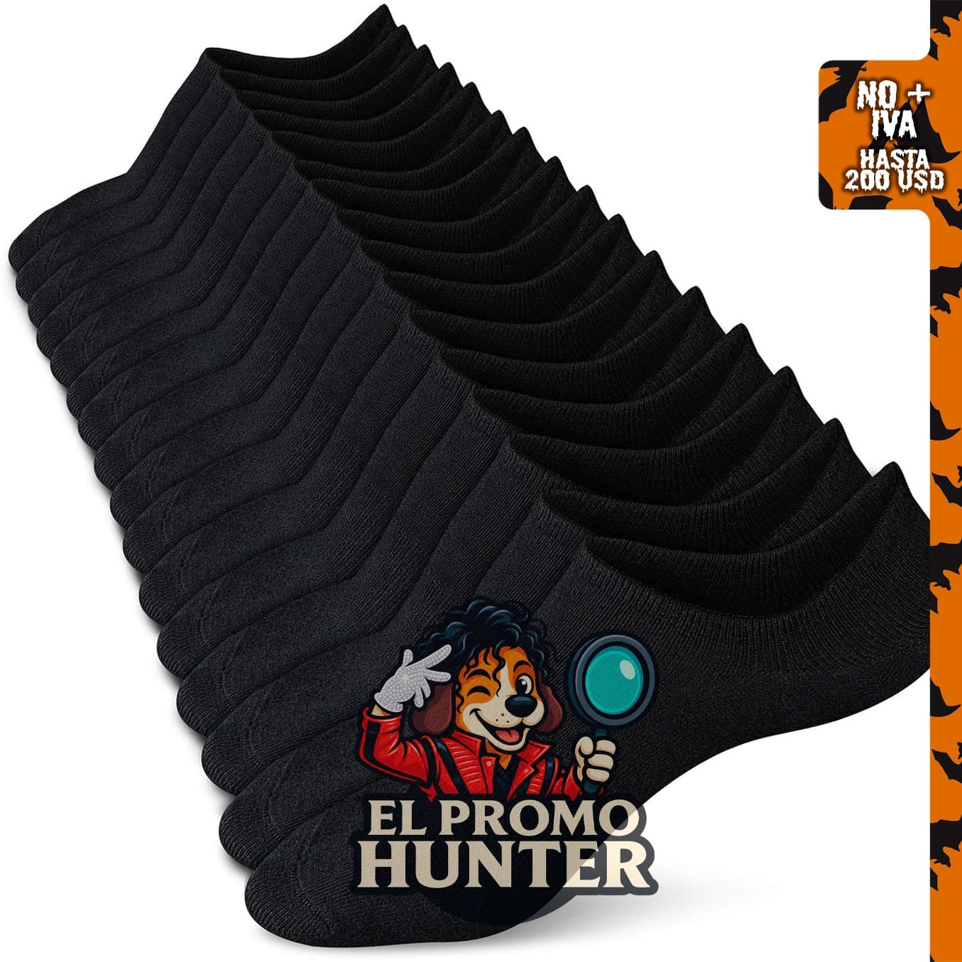 Wernies calcetines invisibles para mujer, de corte bajo y antideslizantes.