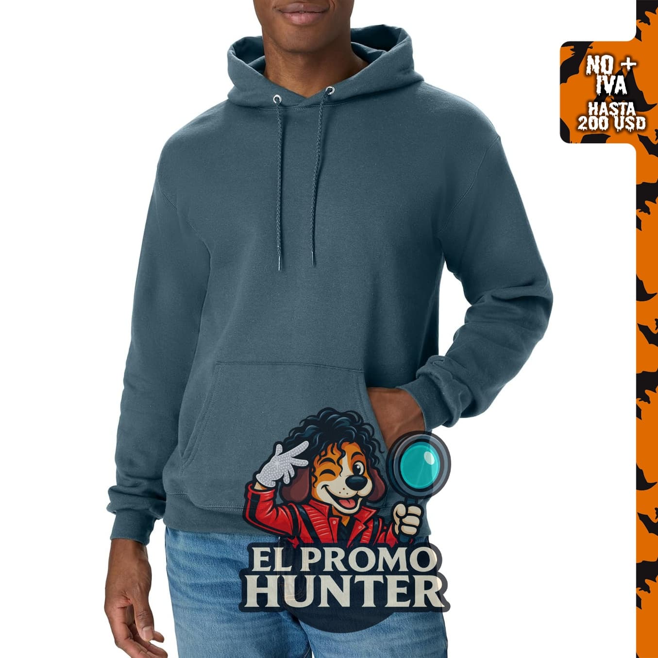 Hanes Sudadera con capucha EcoSmart para hombre, fabricada con materiales reciclados.