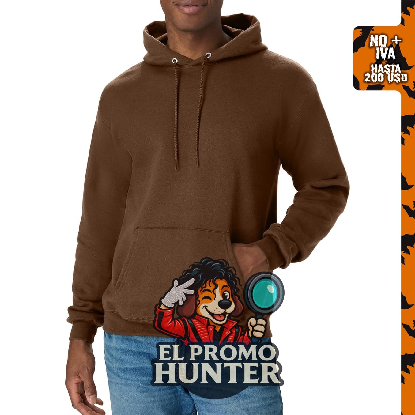 Hanes Sudadera con capucha EcoSmart para hombre.