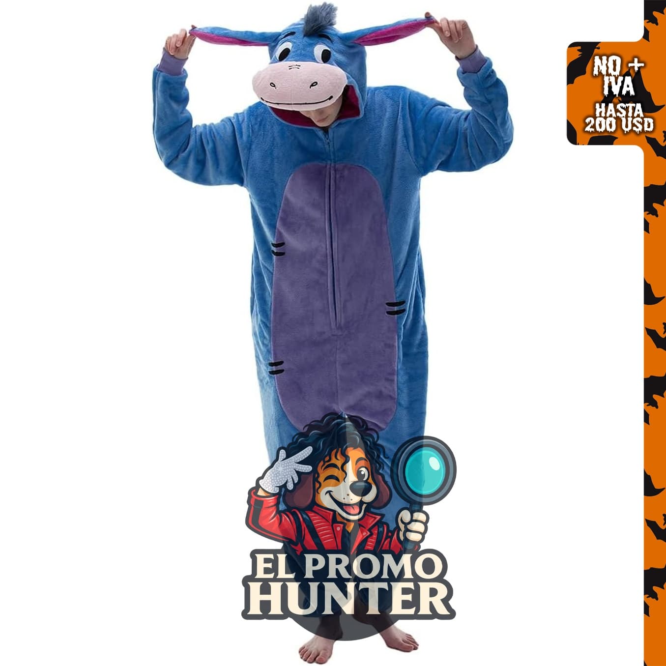 COSUSKET Snug Fit Unisex Adult Onesie Pajamas, disfraz de animal de una pieza de franela.