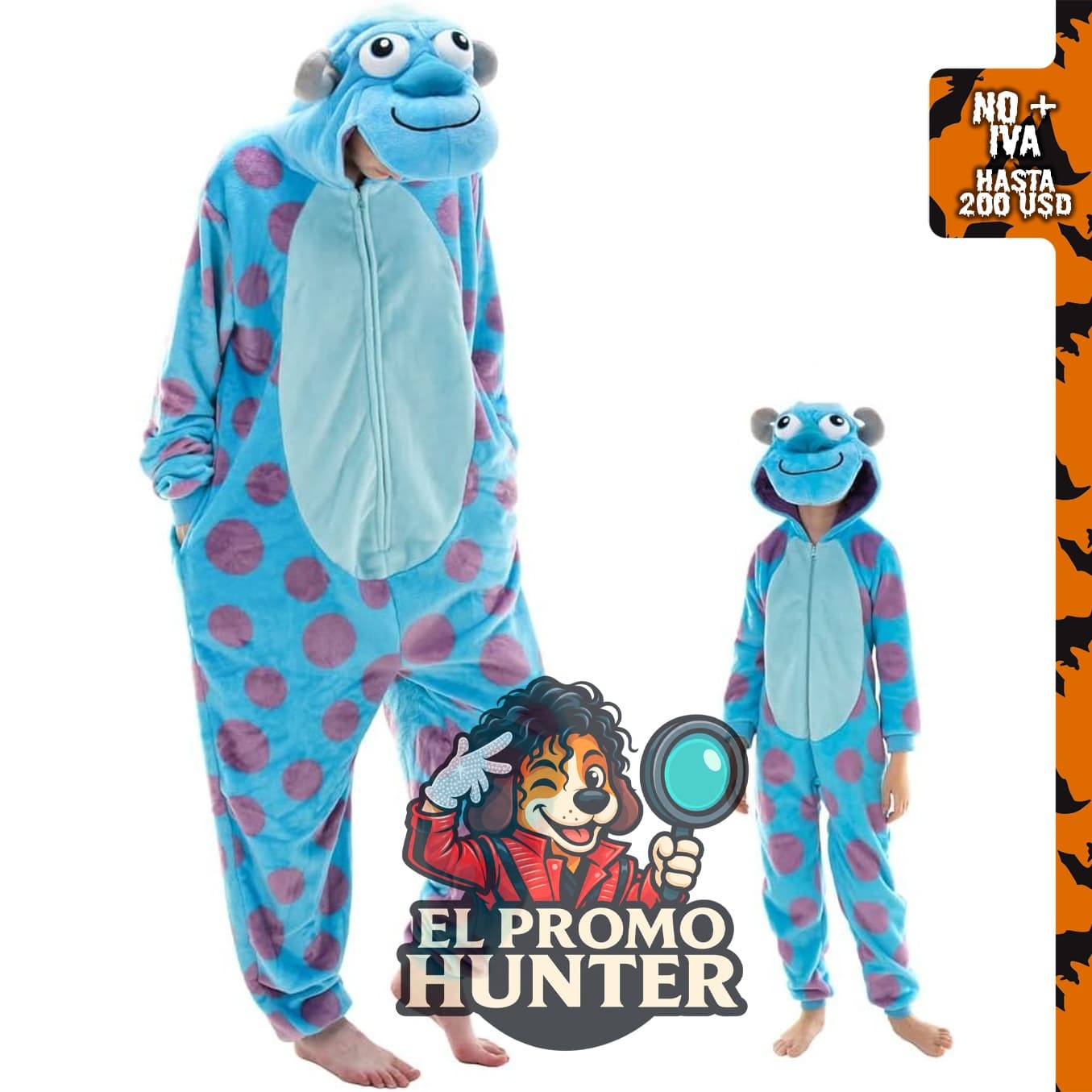 COSUSKET Snug Fit Unisex Adult Onesie Pajamas, disfraz de animal de una pieza de franela.