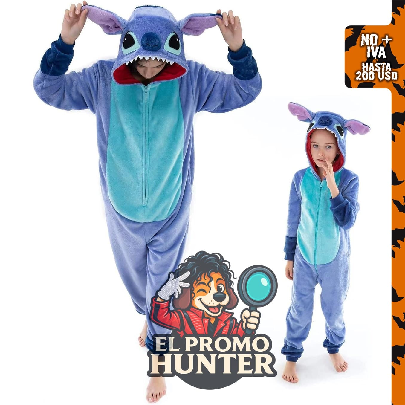 COSUSKET Snug Fit Unisex Adult Onesie Pajamas, disfraz de animal de una pieza de franela.