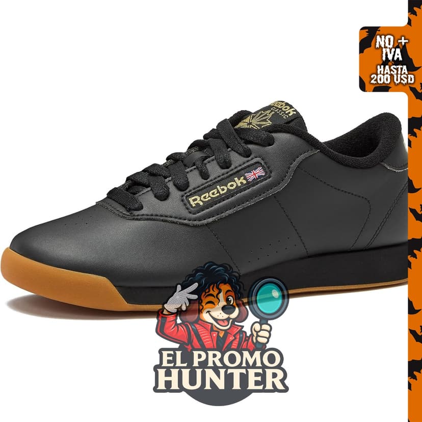 Zapatillas Reebok Princess para mujer, diseñadas para caminar o jugar tenis.