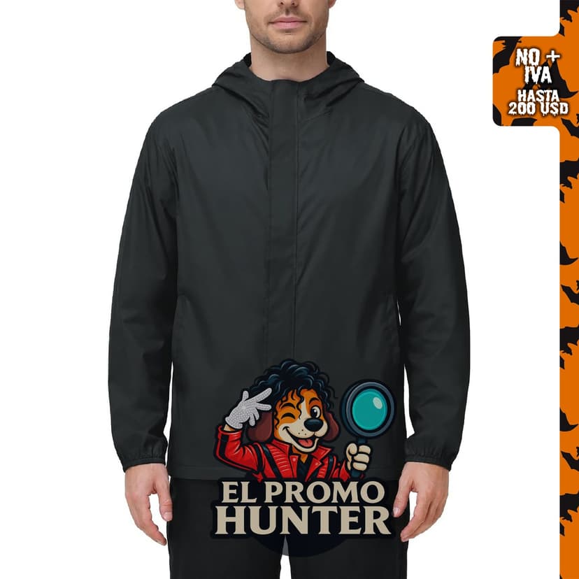 ZITY Chaqueta impermeable ligera para hombre, abrigo de lluvia.