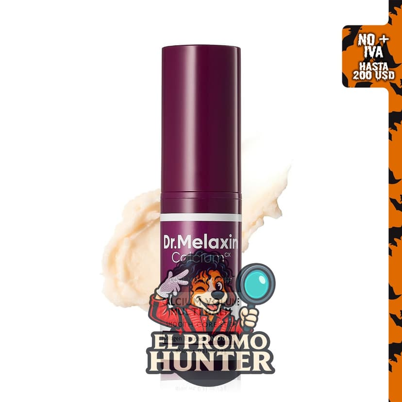 Dr.Melaxin Barra de bálsamo de colágeno, calcio y adenosina para ojos, cuello y cara, 0.31 oz (8.8 g).