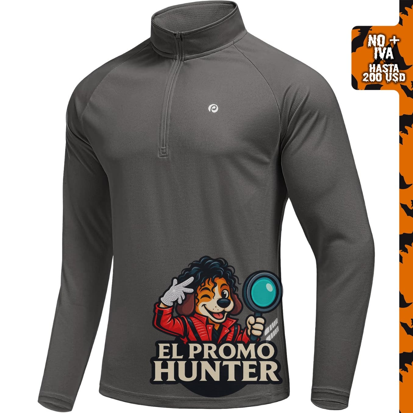 Camisas de golf PINSPARK para hombre, diseño atlético con cremallera de 1/4.
