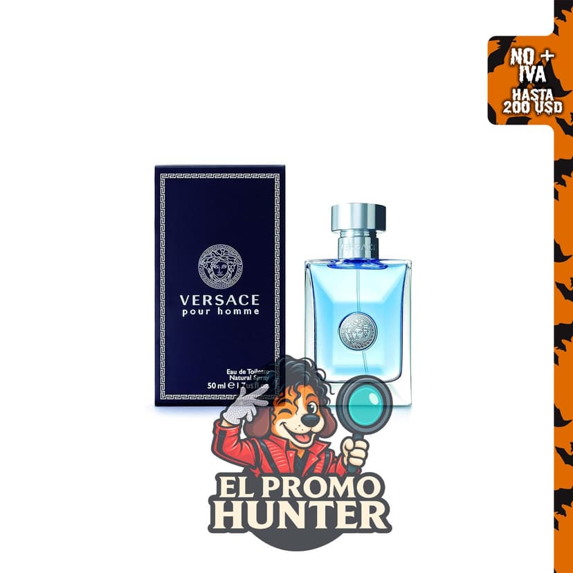 Versace Pour Homme 1.7 EDT SP, fragancia para hombres.