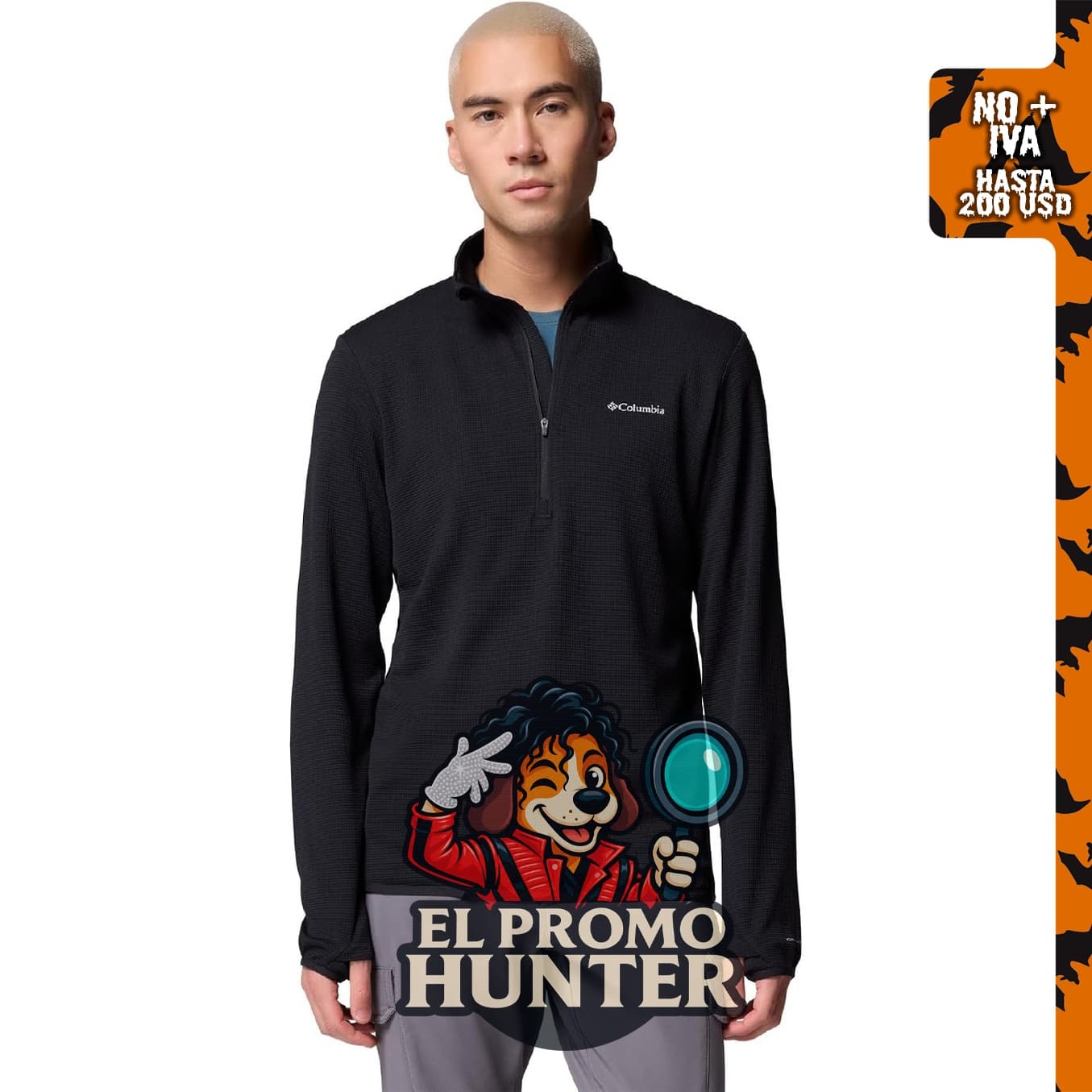 Columbia Tech Trail Utility Warm Half Zip para hombre, prenda técnica para actividades al aire libre.