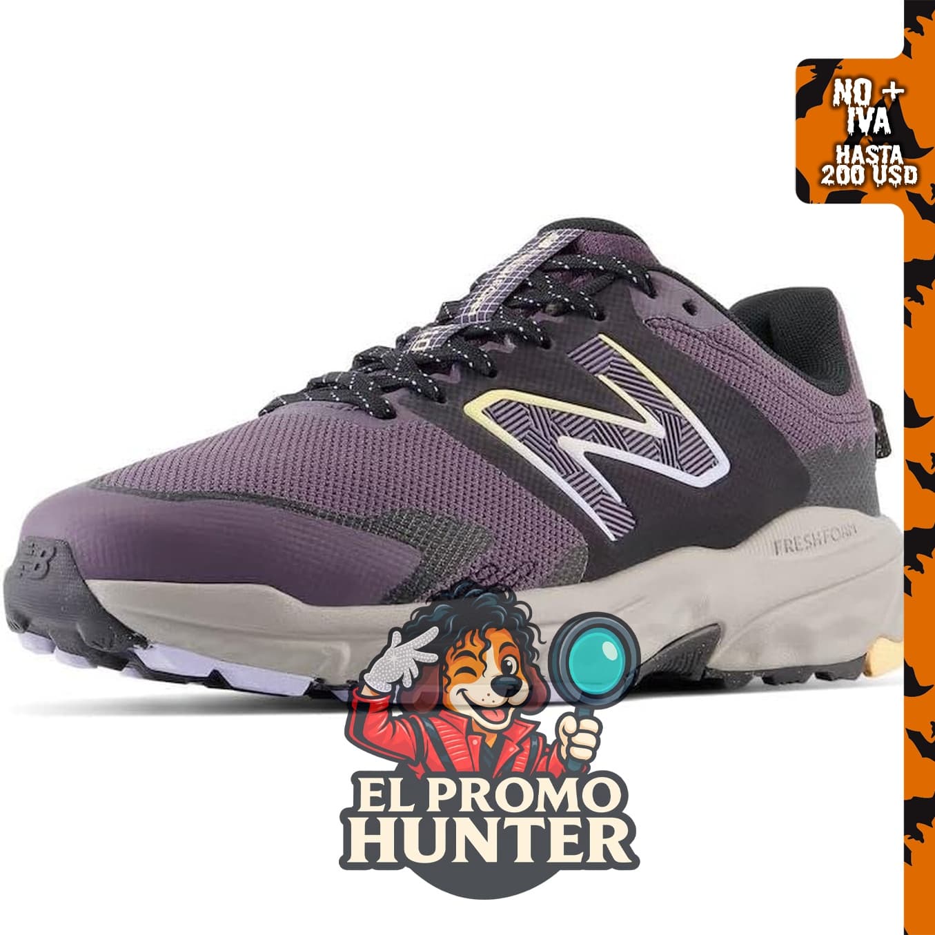 New Balance Womens Fresh Foam 510 V6, zapato para mujer con tecnología Fresh Foam.