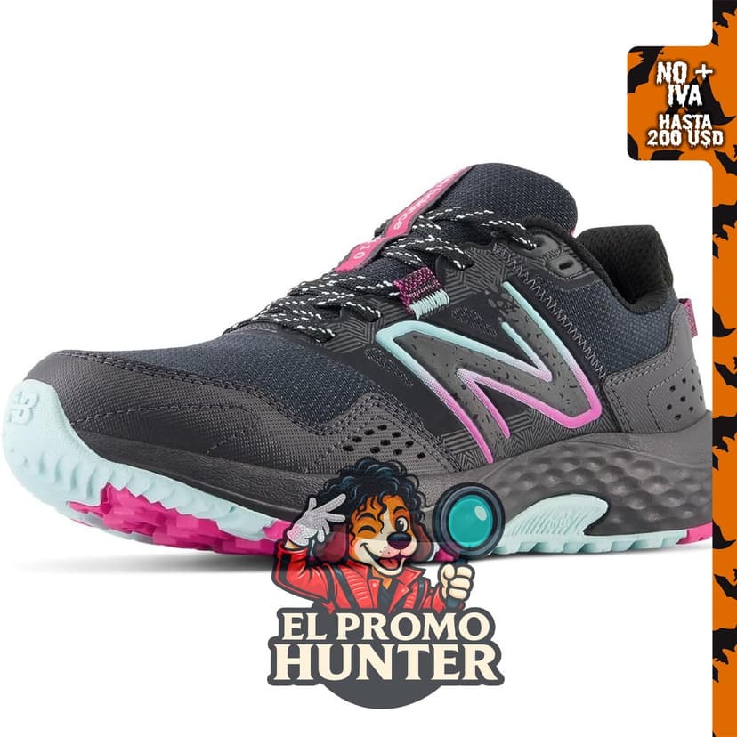 New Balance Zapatillas de trail running 410v8 para mujer.