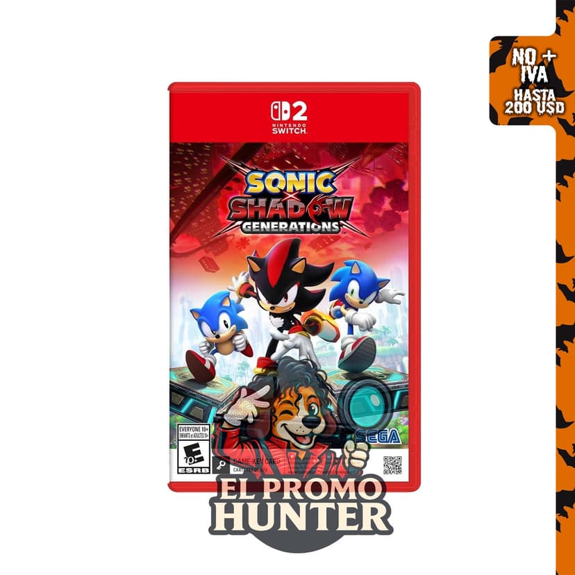 Sonic X Shadow Generations - Juego para Nintendo Switch 2.
