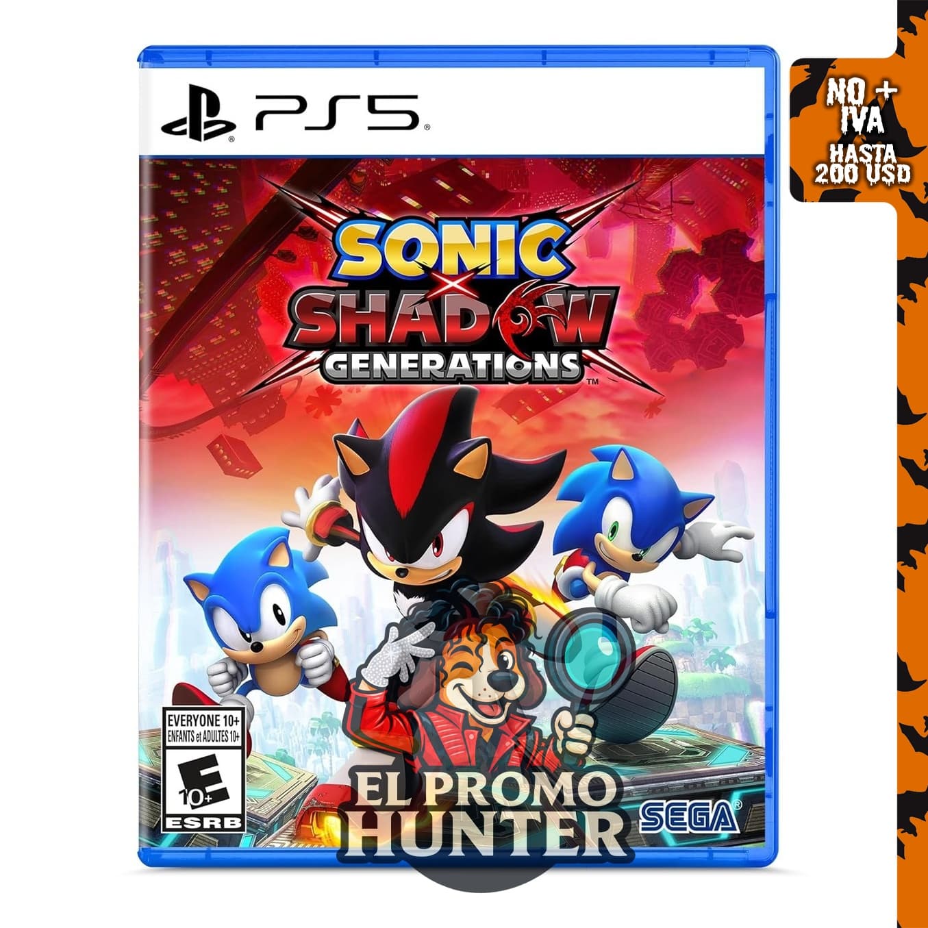 Sonic X Shadow Generations - Juego para PlayStation 5.