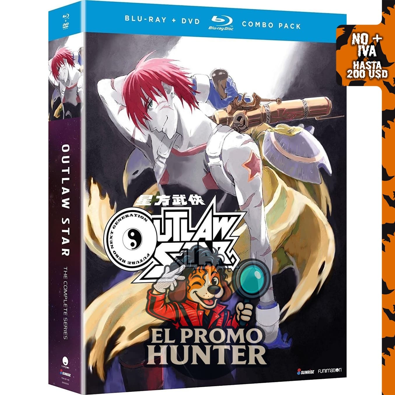 Outlaw Star: The Complete Series en formato Blu-ray.