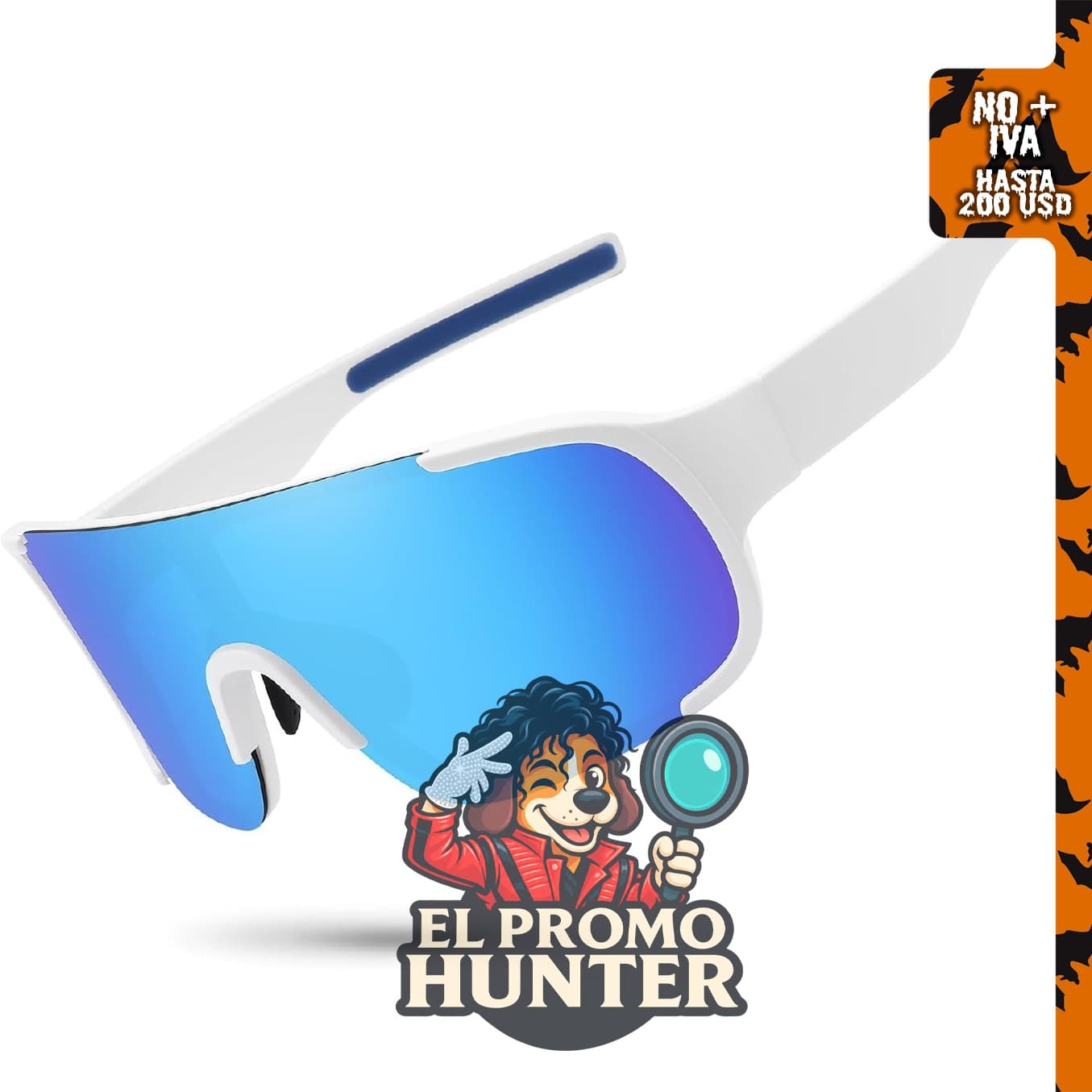 Gafas de sol polarizadas para ciclismo y deportes, protección UV, envolventes.