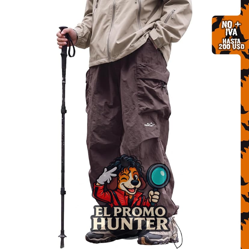 Pantalones de senderismo holgados para hombre, resistentes al agua Areant.