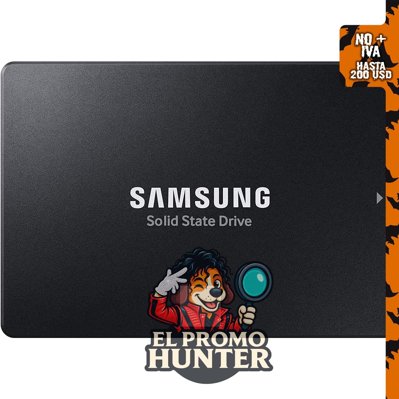 Samsung SSD 870 EVO SATA III 2.5" 2TB, velocidades de lectura de hasta 540 MB/s.