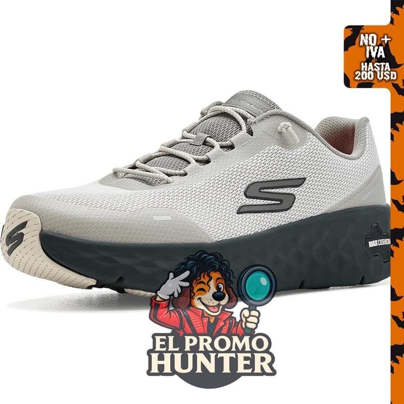 Skechers Tenis Go Walk Max para hombre, con amortiguación Flex Raf.