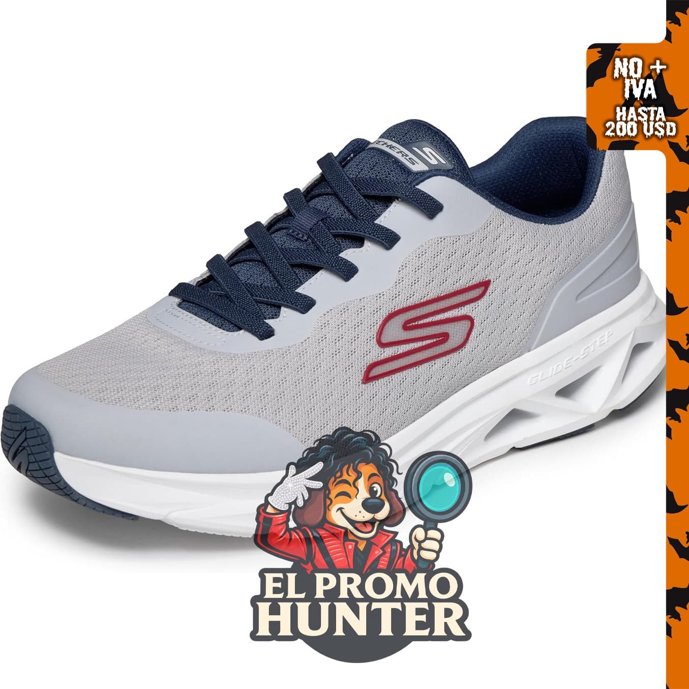 Skechers Glide Step Vortex Avalin para hombre, calzado deportivo.