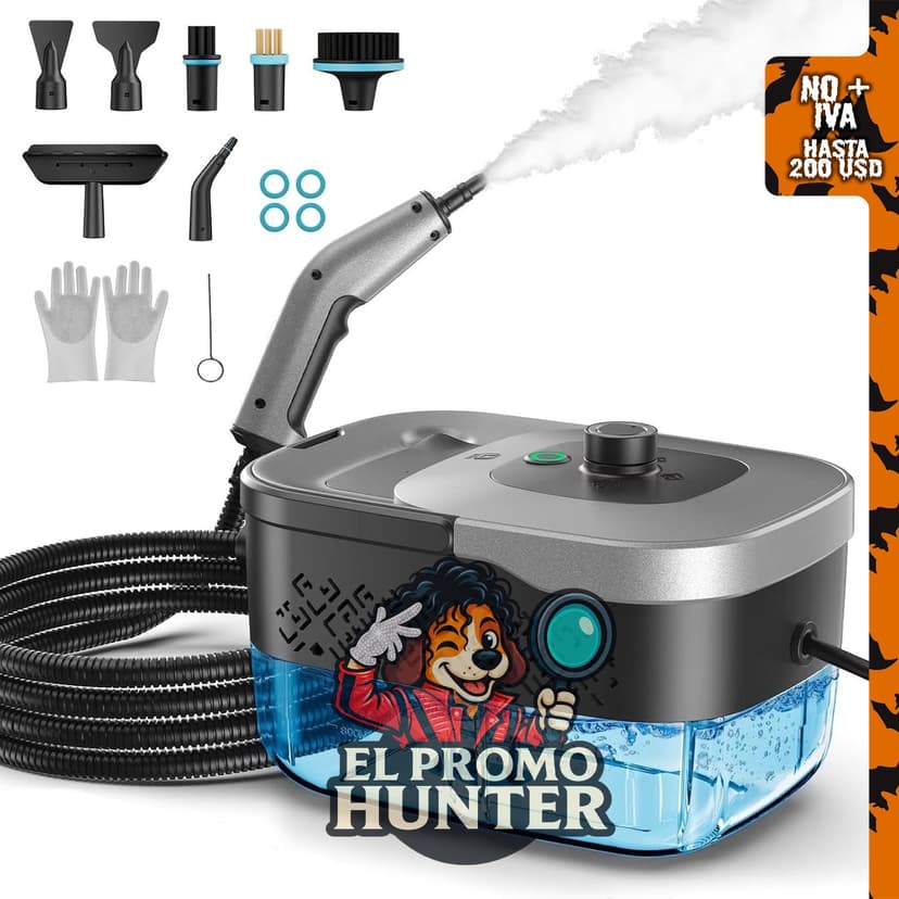 Limpiador de vapor para el hogar, vaporizador de mano para limpieza.